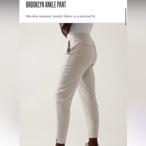 Athleta Brooklyn Ankle Pants in size 4 - Picture 3 of 9